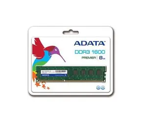 ADATA Premier 8 GB / 1600 MHz / DDR3L / CL11 / U-DIMM / 1,35 V