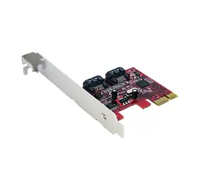 DELL 2-Port PCI-Express SATA Controller zur Erweiterung des T20 Servers auf 4X 3,5" + 2x 2,5" Laufwerke
