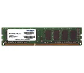 Patriot 8 GB (1 x 8 GB) 1600 MHz / DDR3 / CL11 / DIMM / 1,5 V