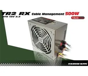 Thermaltake W0136 TR2 / 500 W / passiver PFC / ATX 12 V 2,2 / 140 mm Lüfter / Kabelmanager