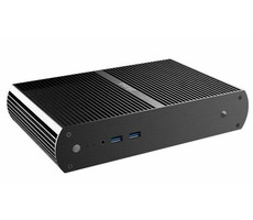 Akasa A-NUC05-A1B TESLA H / passives Aluminiumgehäuse / für Intel Nuc MB / 2,5" HDD/SSD