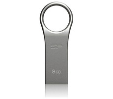 Silicon Power F80 8 GB / USB 2.0 / Lesen/Schreiben 15/ 5 Mbit/s / Grau
