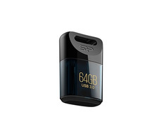 Silicon Power Jewel J06 64GB / USB 3.0 / blau-schwarz