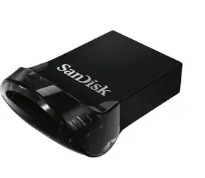 SanDisk Ultra Fit 64 GB / Flash-Disk / USB3.1 / 130 MB/s / Schwarz