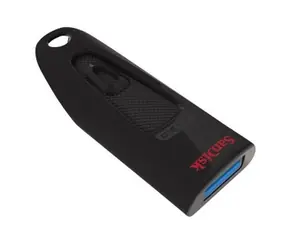 SanDisk Cruzer Ultra 256 GB / Flash Disk / USB 3.0 / bis zu 100 MB/s / schwarz