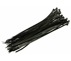 OBO BETTERMANN Kabelbinder 4,9 mm x 300 mm / schwarz / 100 Stück