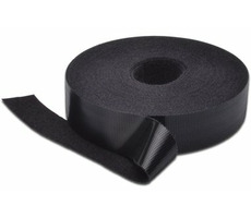 Digitus Klettband 2,6mm x 20mm x 10m / schwarz