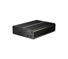 Akasa Newton MC / Mini-ITX-Gehäuse / ohne Netzteil / passive Kühlung / 2x USB 3.0 / Audio
