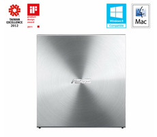 Asus DVD±RW-Brenner SDRW-08U5S-U Silber / Slim / USB 2.0 / Silber