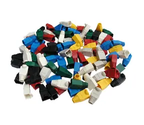 DATACOM Schutz RJ45 mit Blase 10 Stück grau