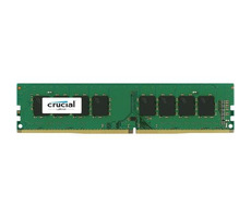 CRUCIAL 8 GB (1 x 8 GB) 2400 MHz / UDIMM / DDR4 / PC4-19200 / CL17 / 1,2 V / Single Ranked x8
