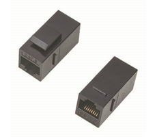 DATACOM Anschlussfeld UTP 2 x RJ45 CAT6 / 8p8c / gerade / Kunststoff