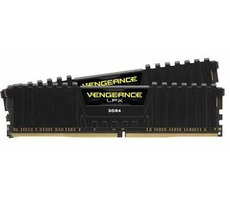 Corsair Vengeance LPX Schwarz 32GB (2x16GB) 2400MHz / DDR4 / PC4-19200 / CL16-16-16-39 / 1,2V / XMP2.0 / mit Kühler