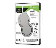 Seagate BarraCuda 500 GB / intern / 2,5 Zoll / SATA III / 128 MB Cache / 5400 U/min / 2 Jahre