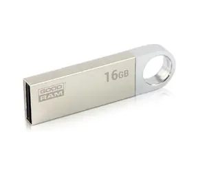 Goodram UUN2 silber 16GB / Flash-Disk / USB 2.0 / Lesen: 20MBs / Schreiben: 5MBs