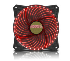 Evolveo -Lüfter 120 mm LED 33 Punkte / rot