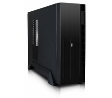 Chieftec MiniT UE-02B schwarz / 2x USB 3.0 / Stromquelle 250W 