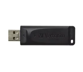 Verbatim Store 'n' Go Slider 64GB schwarz / Flash-Laufwerk / USB 2.0 / Lesen: 10MBs / Schreiben: 4MBs
