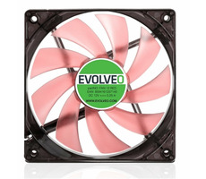 Evolveo Lüfter 120mm LED rot