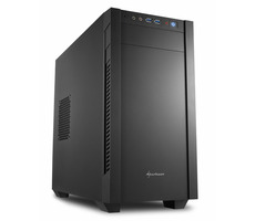 Sharkoon S1000 schwarz / Micro ATX / 2x USB 3.0 / 3x 120 mm / Ohne Stromquelle