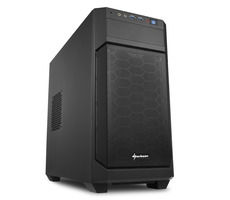 Sharkoon V1000 schwarz / Micro ATX / 2x USB 3.0 / 3x 120 mm / Ohne Stromquelle