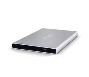 Fantec ALU-7MMU3 silber / externe Box für 2,5" SATA HDD / SATA III / USB 3.0
