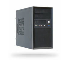 Chieftec CT-01B-OP Mini Tower / PC-Gehäuse / mATX / 1x USB 3.0 / Ohne Stromquelle