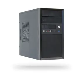 Chieftec CT-01B-OP Mini Tower / PC-Gehäuse / mATX / 1x USB 3.0 / Ohne Stromquelle