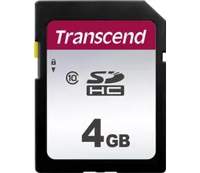 Transcend 300S 4GB / Speicherkarte / SDHC / Klasse 10