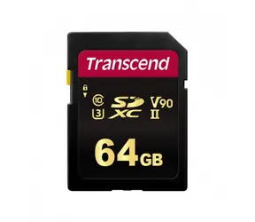 Transcend 700S 64 GB / SDXC-Speicherkarte / Klasse 10 / UHS-II U3 / MLC / R: 285 MBit/s / W: 180 MBit/s