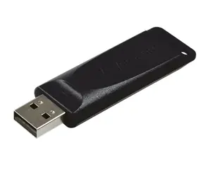 Verbatim Store 'n' Go Slider 16 GB Schwarz / Flash-Disk / USB 2.0 / Lesen: 10 MB / Schreiben: 4 MB
