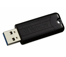 Verbatim Store 'n' Go PinStripe 32 GB (USB 3.0) schwarz / Flash Disk / USB 3.0