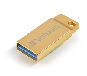 Verbatim Store 'n' Go Metal Executive 32 GB Gold / Flash-Laufwerk / USB 3.0 / Lesen: 80 MB / Schreiben: 25 MB