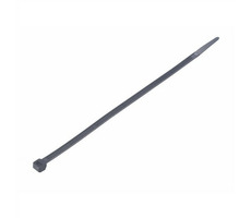 Solight Bindenylonbänder 3,6 x 150 mm schwarz / 100 Stk