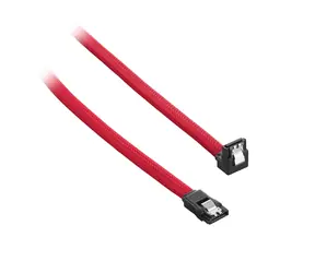 CableMod ModMesh rechtwinkliges SATA 3-Kabel 30 cm - rot