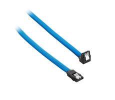 CableMod ModMesh rechtwinkliges SATA 3-Kabel 30 cm - Hellblau