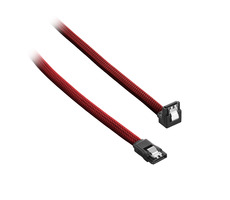 CableMod ModMesh rechtwinkliges SATA 3-Kabel 30 cm - dunkelrot