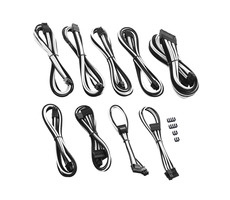 CableMod PRO ModMesh C-Series Kit für Corsair AXi & HXi & RM - Schwarz-Weiß