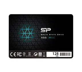 Silicon Power Ace A55 128 GB / Interne SSD / 2,5 Zoll / SATA III / Lesen: 560 MB / Schreiben: 530 MB / TLC