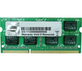 G.Skill 4 GB (1x4 GB) 1600 MHz / DDR3L / SO-DIMM / CL11 / 1,35 V 