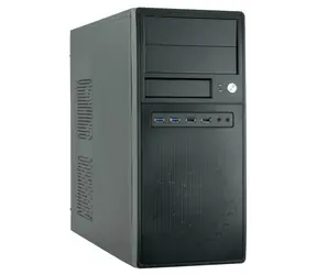 Chieftec CG-04B-OP schwarz / Mittlerer Tower / ATX / 2x USB 3.0 / 2x USB 2.0 / Ohne Stromquelle
