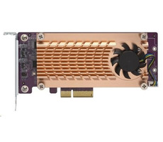 QNAP QM2-2S-220A / Erweiterungskarte für SSD M.2 22110 & 2280
