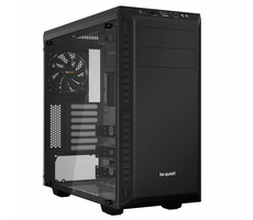 be quiet! PURE BASE 600 Window schwarz / ATX / 2x USB 3.0 + 2x Klinke 3,5mm / 1x 120 mm + 1x 140 mm
