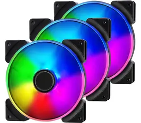 Fractal Design 140 mm Prisma AL-14 ARGB 3er-Pack schwarz