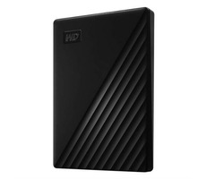 WD My Passport 2 TB schwarz / Festplatte / 2,5 Zoll / USB 3.2 Gen. 1 / 256 Bit AES HW / 3 Jahre