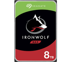 Seagate IronWolf 8 TB / HDD / 3,5" SATA III / 7.200 U/min / 256 MB Cache