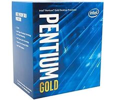 Intel Pentium Gold G6400 bei 4,0 GHz / TB 4,0 GHz / 2C4T / 4 MB / UHD Graphics 610/1200 / Comet Lake / 58 W