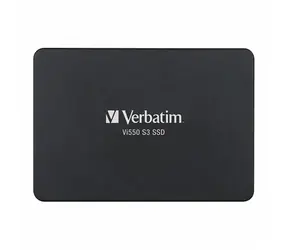 Verbatim Vi550 S3 1 TB / 2,5 Zoll / SATA 6 Gbit/s / R: 560 Mbit/s / W: 535 Mbit/s / 3D NAND / MTBF 2 MHz / 3 Jahre