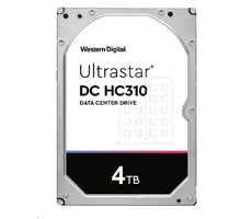WD Ultrastar DC HC310 7K6 4 TB (0B36040) / Festplatte / 3,5" SATA III / 7.200 U/min / 256 MB Cache / für NAS