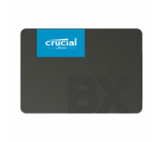 CRUCIAL BX500 1 TB / 2,5" SATA III / QLC / R: 540 MBit/s / W: 500 MBit/s / MTBF 1,5 MHz / 3 Jahre